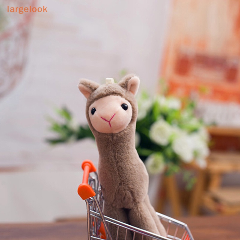 Móc Khóa Hình Lạc Đà Alpaca Nhồi Bông Dễ Thương