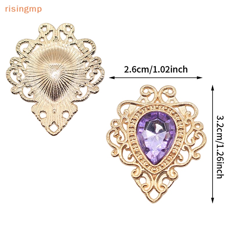 Phụ Kiện Trang Trí Quần Áo Hình Giọt Nước Bằng Acrylic Kích Thước 32 * 26mm