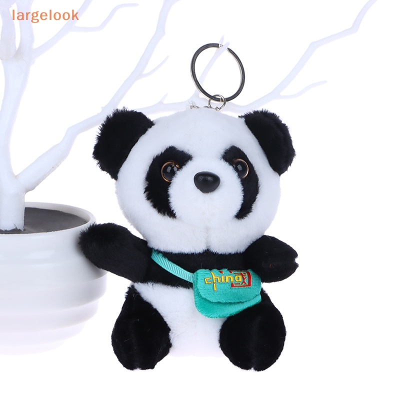 Móc Khóa Hình Gấu Trúc Nhồi Bông 12CM Mềm Mại Đáng Yêu