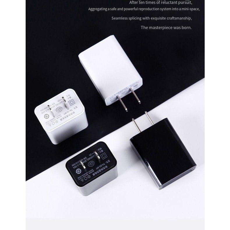 Củ Sạc Usb 2A 5V Đa Năng Cho Điện Thoại Xiaomi