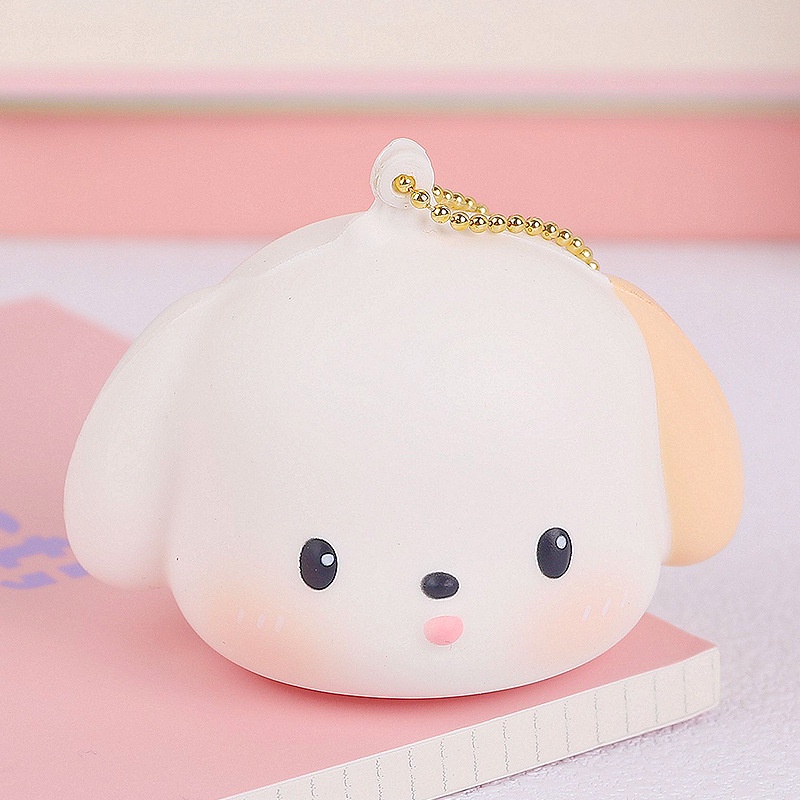 Đồ Chơi Nắn Bóp Đàn Hồi Giảm Stress Hình Búp Bê Hoạt Hình Kuromi Lotso