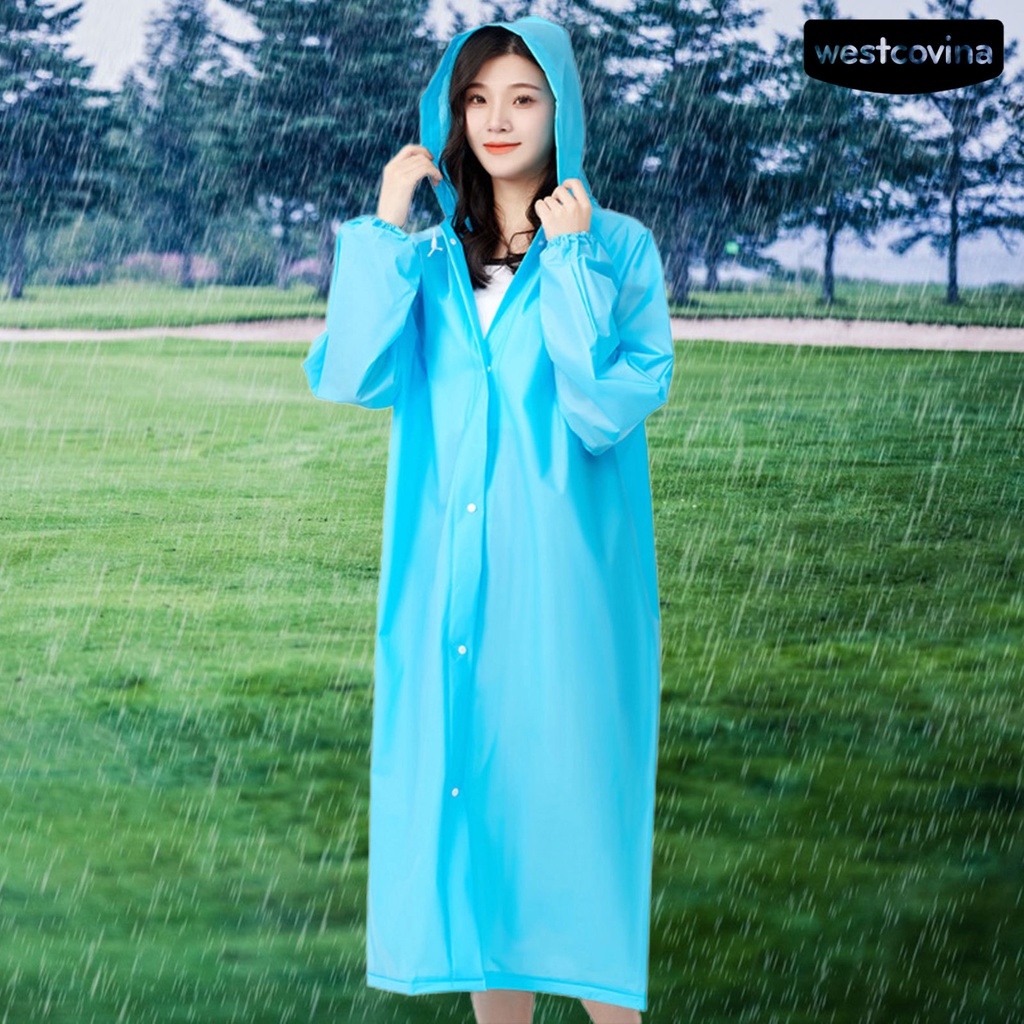 [COD]☁Áo Mưa Có Mũ Trùm Dày Dặn Chống Thấm Nước Tiện Dụng Cho Nam Và Nữ