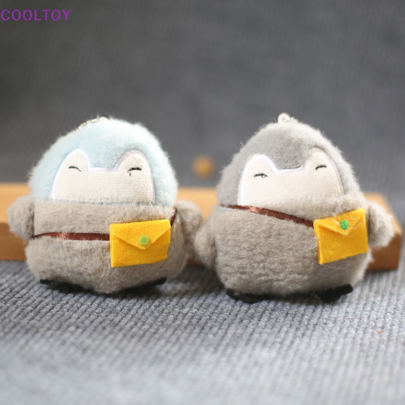 Móc Khóa Hình Chim Cánh Cụt Hoạt Hình Nhồi Bông Đáng Yêu