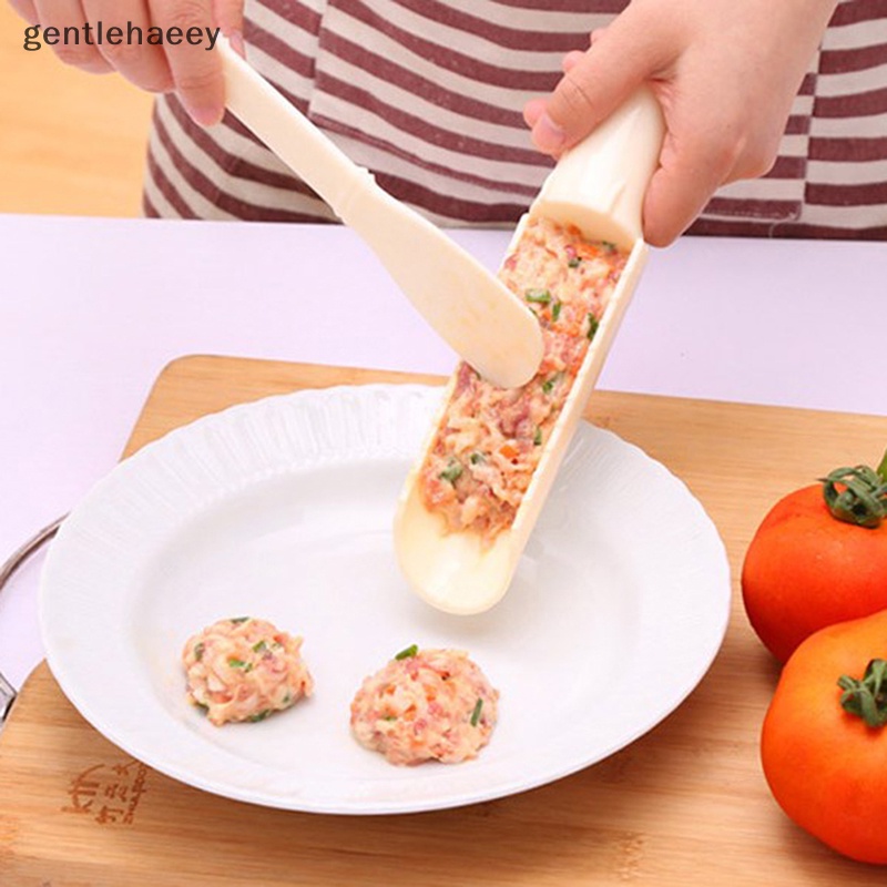1 Dụng Cụ Làm Thịt Viên Bằng Nhựa Tiện Dụng Cho Nhà Bếp