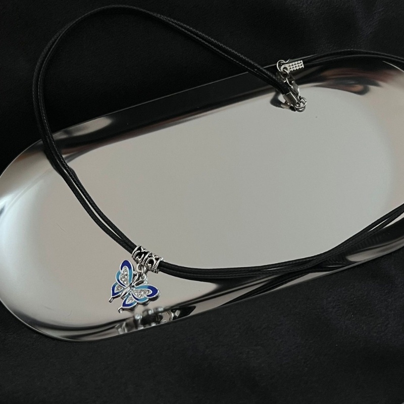 Vòng cổ Mặt Hình Bươm Bướm Phong Cách Cổ Điển