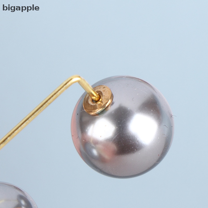 Bigapple Set 3 Ghim Cài Thắt Lưng Bằng Kim Loại Hai Lớp Đính Ngọc Trai Giả Cho Nữ RDG