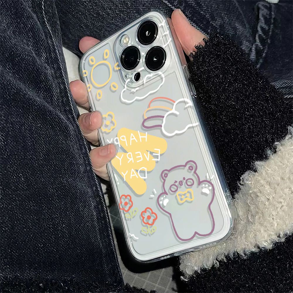 ✅Ốp Điện Thoại Mềm Chống Sốc In Chữ Đơn Giản Cho Iphone 13 14pro max 12 116In 78 Hsha6