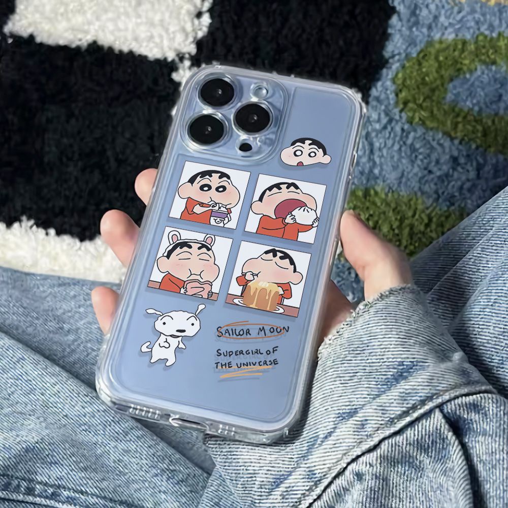 ✅Ốp Lưng Bé Shin Ngộ Nghĩnh Nhiều Mẫu Mã Cho Điện Thoại Iphone 11Max6In 78plus 13 14proiPhone12 6K0T