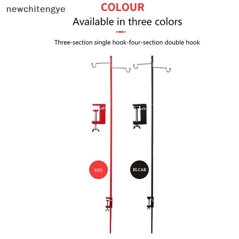 Bộ Giá Đỡ Đèn Lồng Bằng Hợp Kim Nhôm Siêu Nhẹ Có Thể Tháo Rời