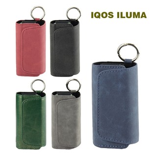 Vỏ bảo vệ máy iqos iluma bằng da pu nhám cho iqo iqo iluma 6 generation