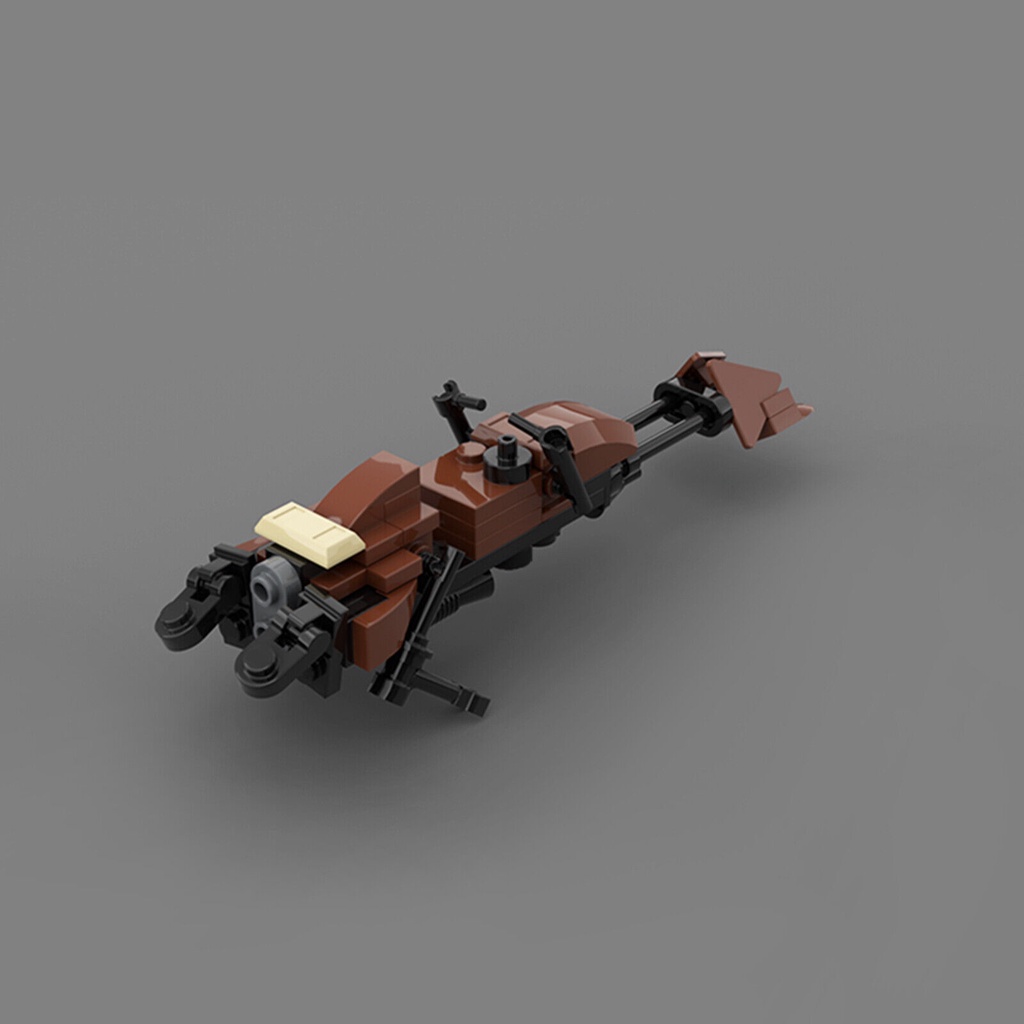 Mô Hình Xe Đạp MOC-69565 Star Wars 74Z Land Speeder Có Hướng Dẫn PDF + 61 Mảnh Tương Thích Với LEGO Chất Lượng Cao