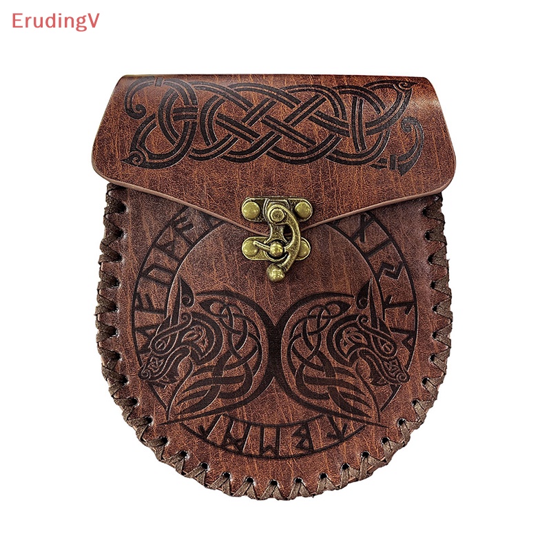 [ErudingV] Túi Da Đựng Tiền Phong Cách Thời Trung Cổ [Mới]