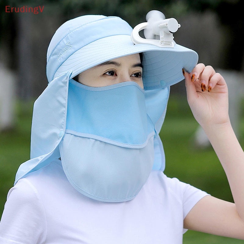 [ErudingV] Mũ Chống Nắng Đi Xe Điện Chống Tia Uv Có Thể Tháo Rời [Mới]