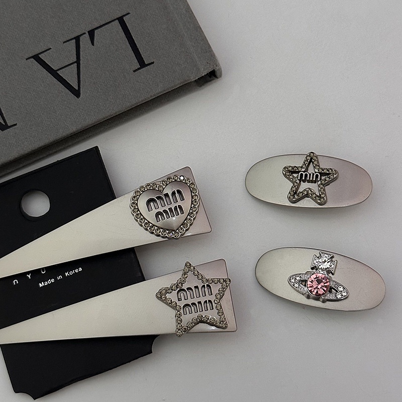 Kẹp TóC HìNh Ngôi Sao ĐíNh Kim Cương Giả ThờI Trang Cho Nữ