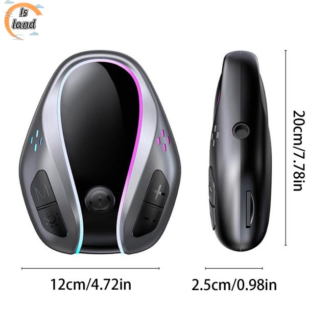 Máy Nghe Nhạc Mp3 Gr07 Bluetooth Có Đèn Nền Nhiều Màu Sắc Dành Cho Xe Hơi