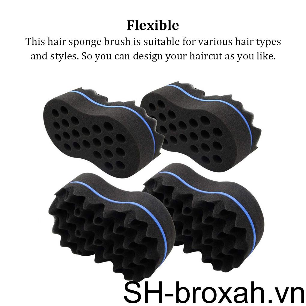 1 Bộ Mút Xốp Uốn Tóc Nhiều Lỗ Hình Lượn Sóng Tiết Kiệm Thời Gian Chuyên Nghiệp Không Dùng Nhiệt