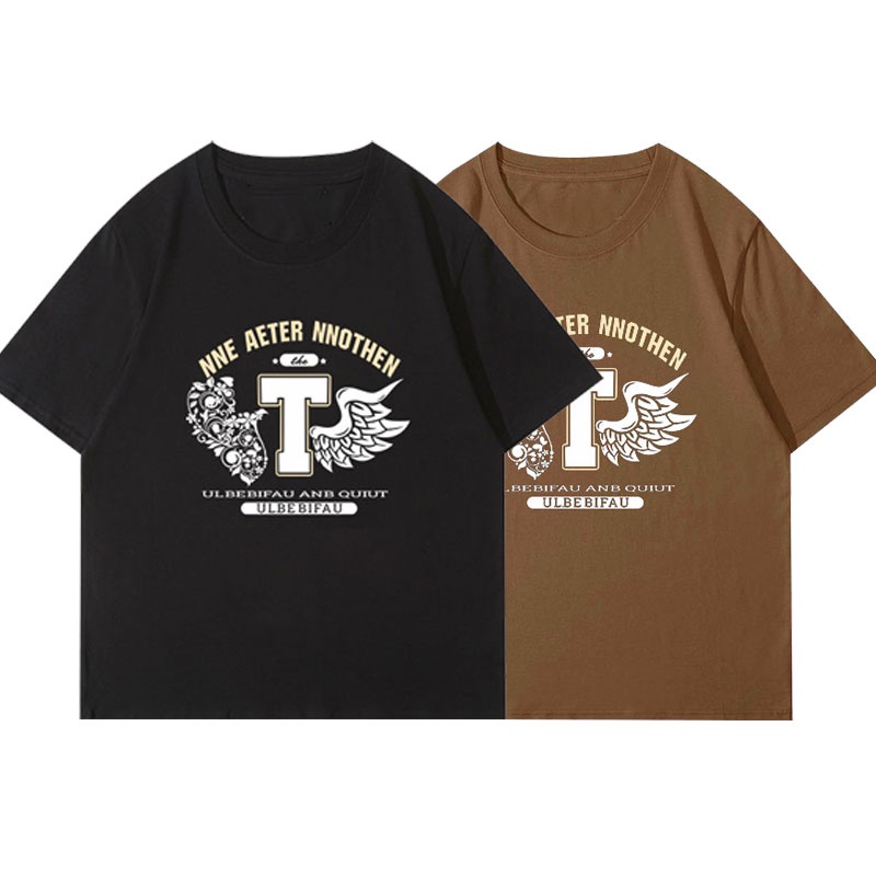 NRVP Áo Thun 100% Cotton Tay Ngắn Phong Cách Hàn Quốc Mới