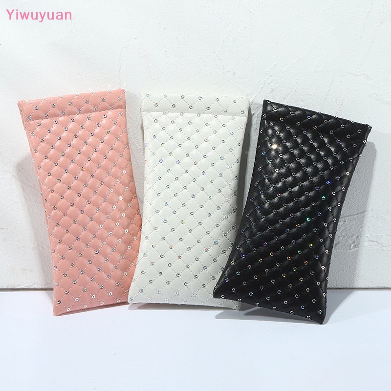 < Yiwuyuan > Túi Da PU Đựng Điện Thoại Mắt Kính Cầm Tay Thời Trang Mới