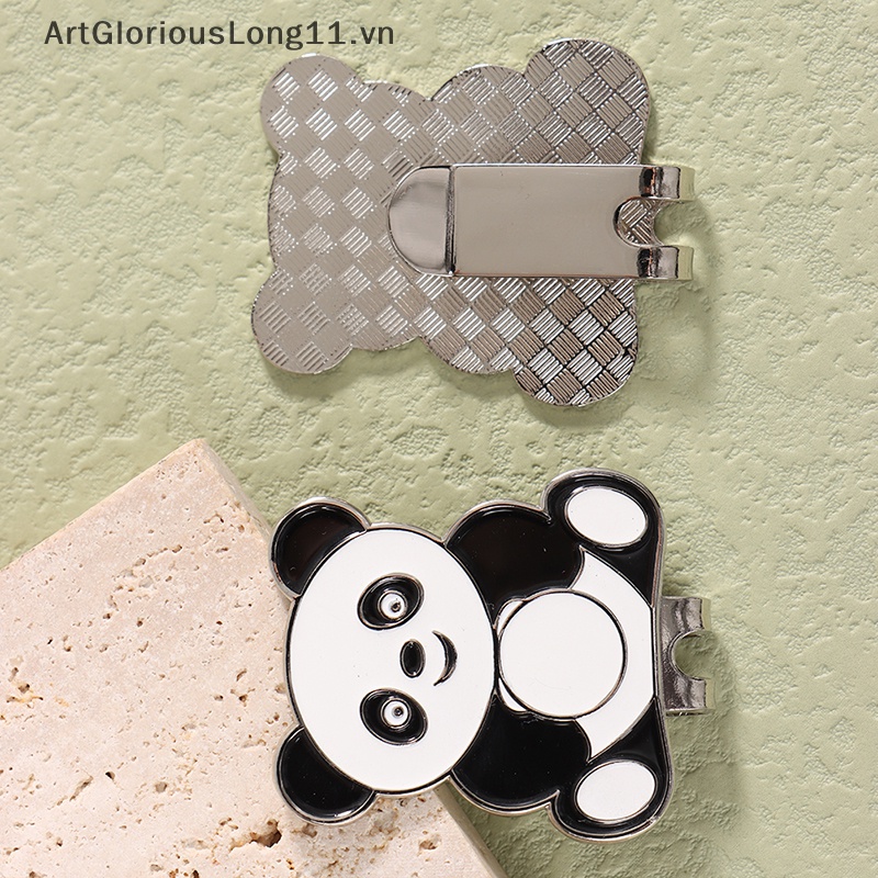 Dụng Cụ Đánh Dấu Bóng Golf Từ Tính Bằng Hợp Kim Hình Gấu Trúc