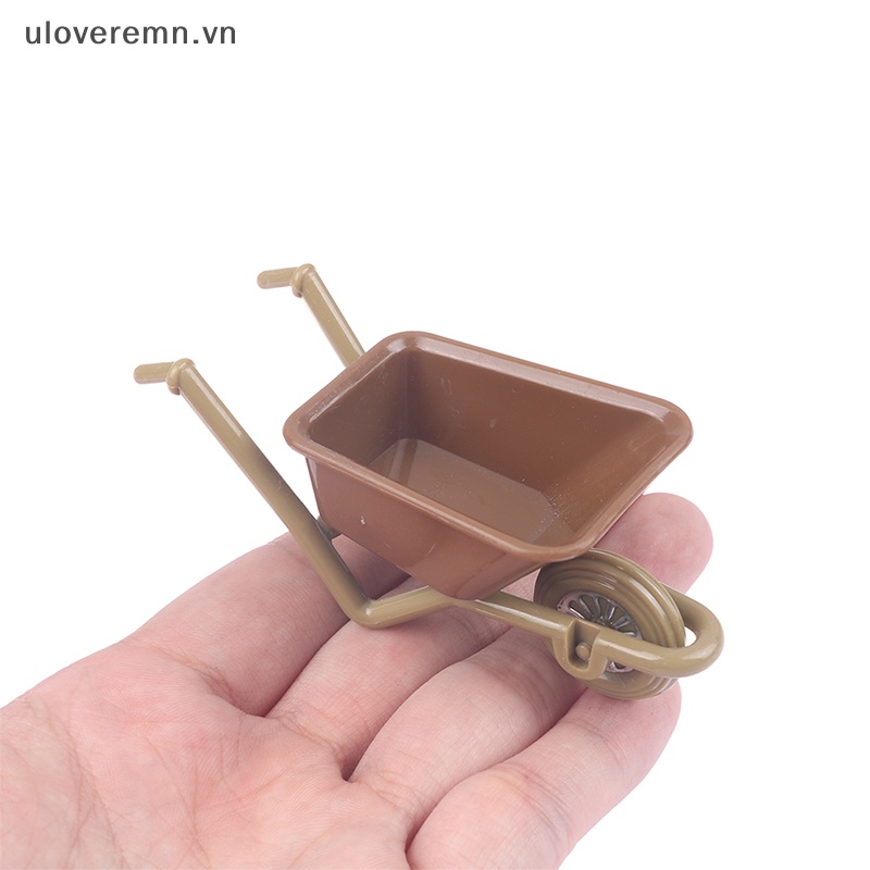 Set 3 Mô Hình Xe Nông Trại Tỉ Lệ 1: 12 Dùng Để Trang Trí Nhà Búp Bê