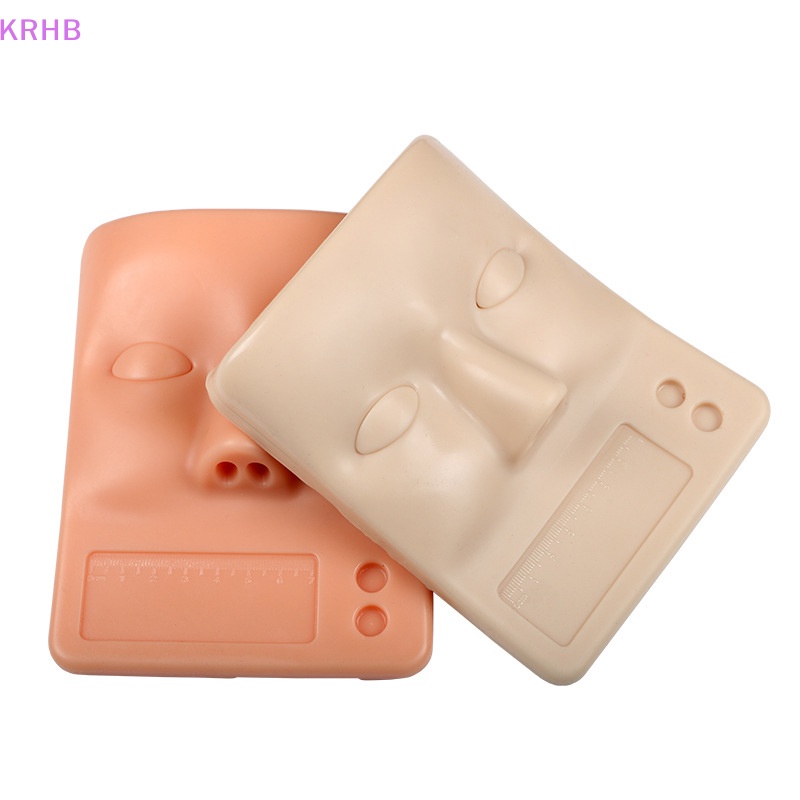 Mô Hình Đầu Ma Nơ Canh Luyện Tập Nối Mi Bằng Silicon Có Thể Tháo Rời KRHB Mới