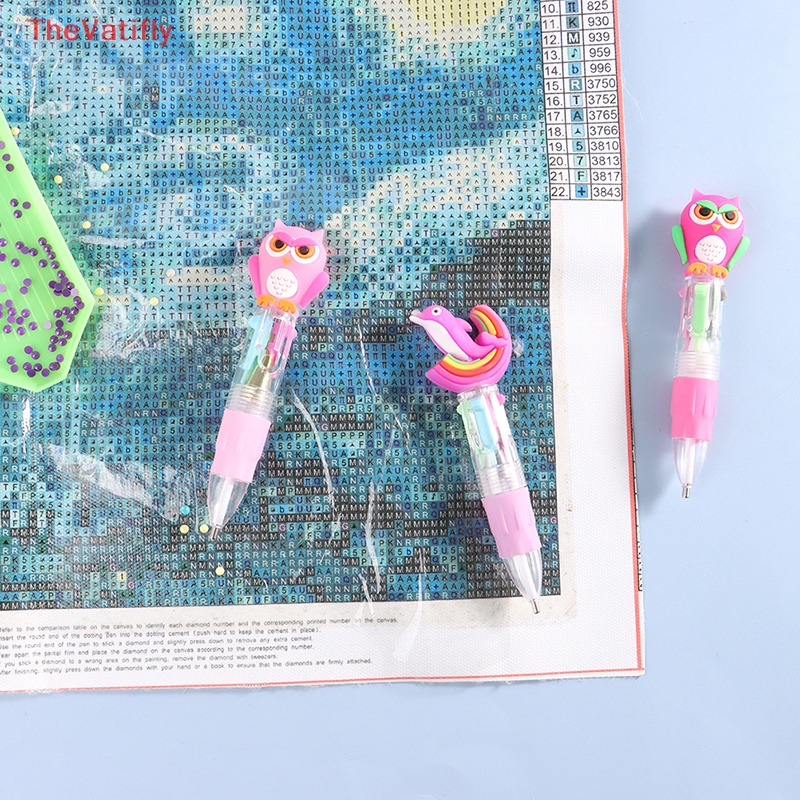 1 Chiếc Bút Khoan Vuông / Tròn / Tròn Làm Tranh Đính Đá