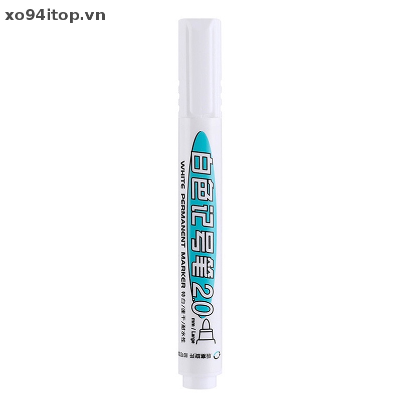 1 / 3 Bút Lông Màu Trắng Ngòi 2mm