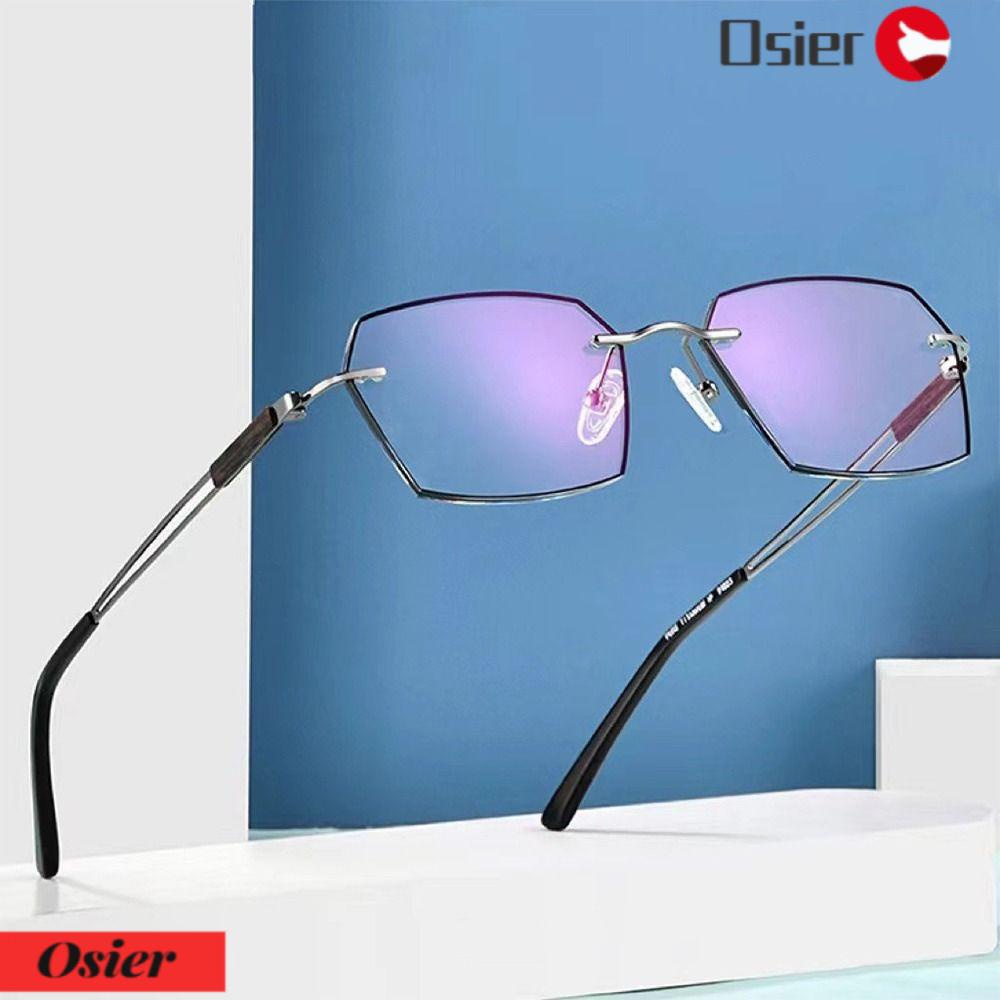 Kính Đọc Sách Chống Ánh Sáng Xanh Phong Cách Vintage Đơn Giản OSIER1 Cho Nam