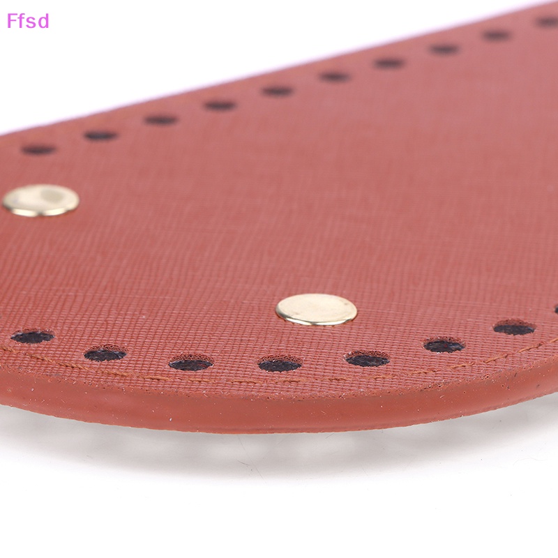 1 Đế Dài Bằng Da PU Dệt Kim Làm Túi Xách Thủ Công DIY