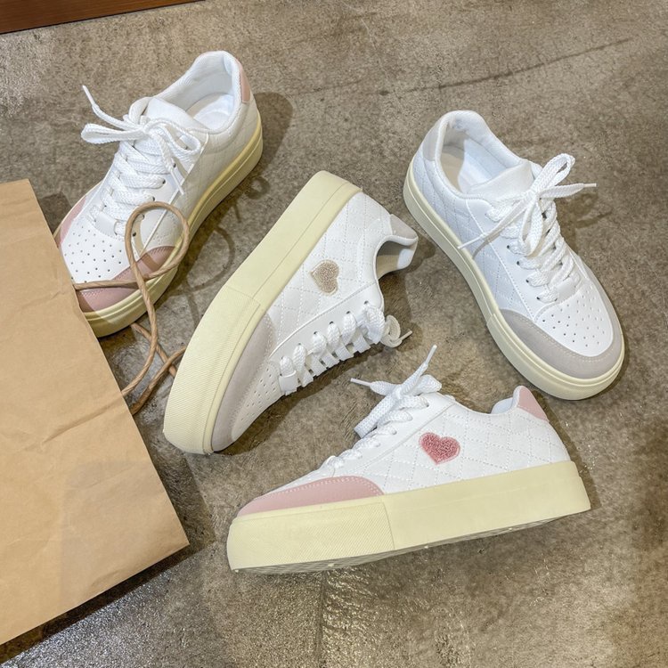 Giày Thể Thao Đế Dày Thoáng Khí Màu Sắc Thời Trang Hàn Quốc Cho Nữ