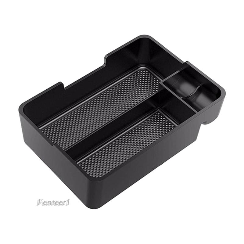 Khay Đựng Đồ Gắn Chỗ Gác Tay Xe Hơi Tesla Fenteer1