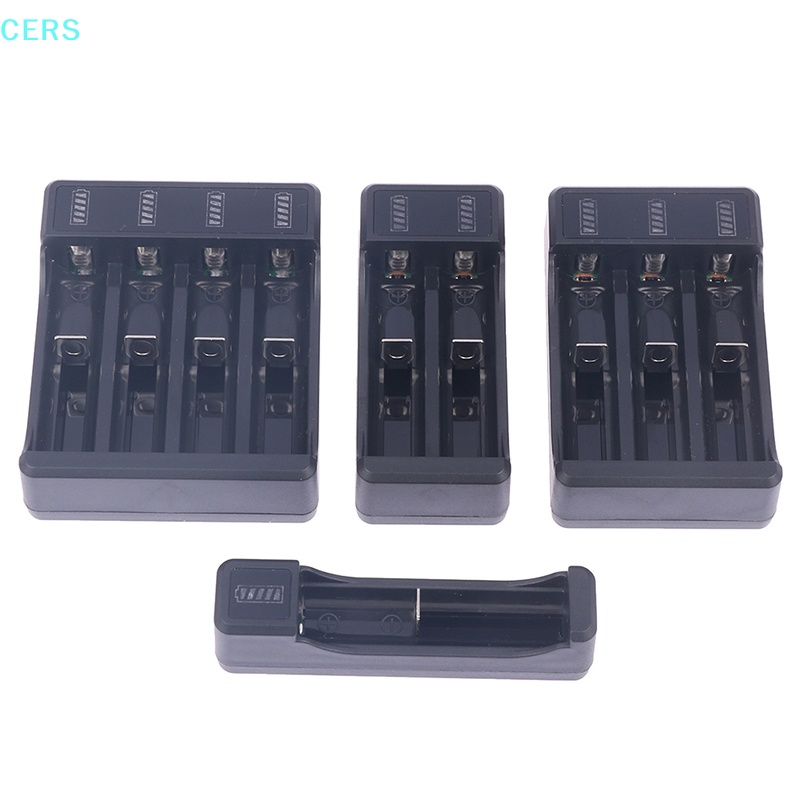 Bộ Sạc Nhanh 4 Cổng 4.2V CE 18650 / 14500