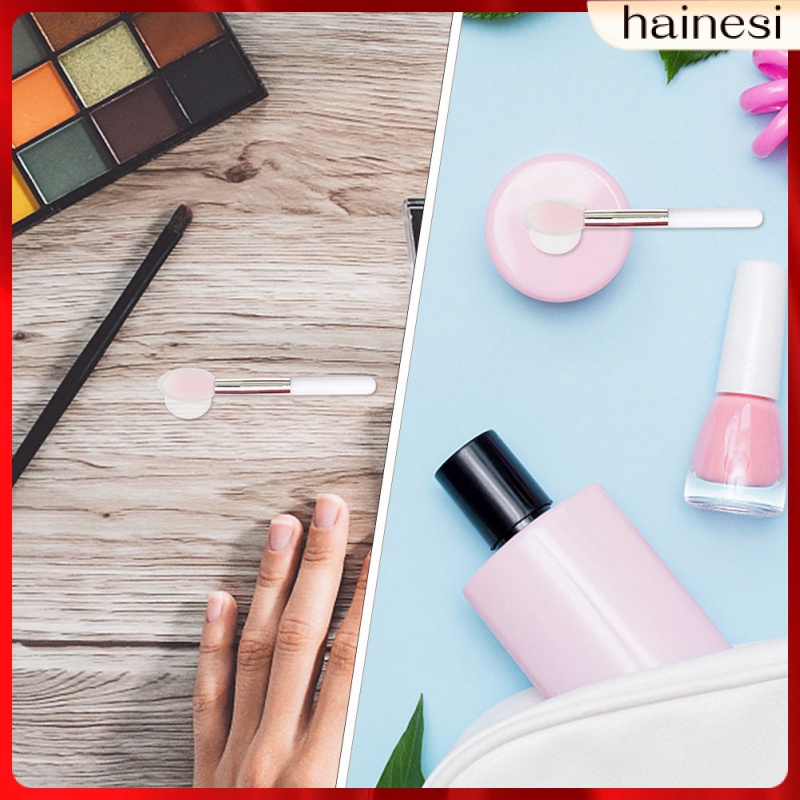 Bộ 10 Cọ Trang Điểm Môi Bằng Silicone An Toàn Tiện Dụng Khi Đi Du Lịch