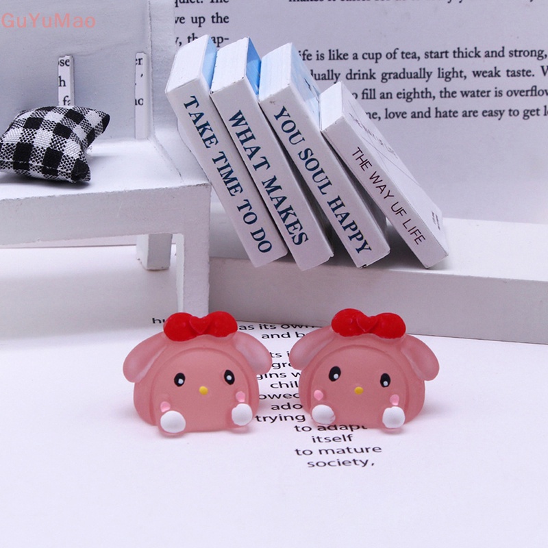 Bộ 5 Thỏ Dạ Quang Ba Chiều Dễ Thương Dùng Trang Trí DIY