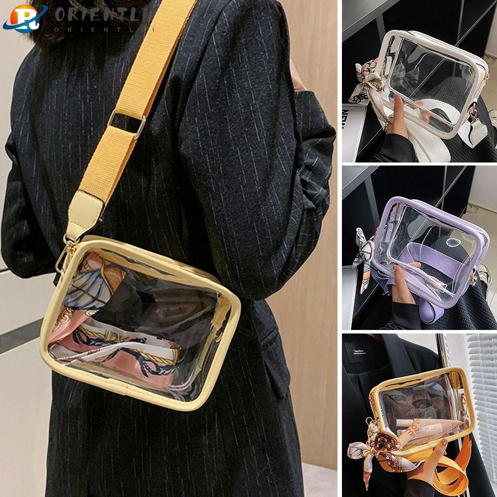 Túi Đeo Chéo Trong Suốt Thời Trang Cho Nữ