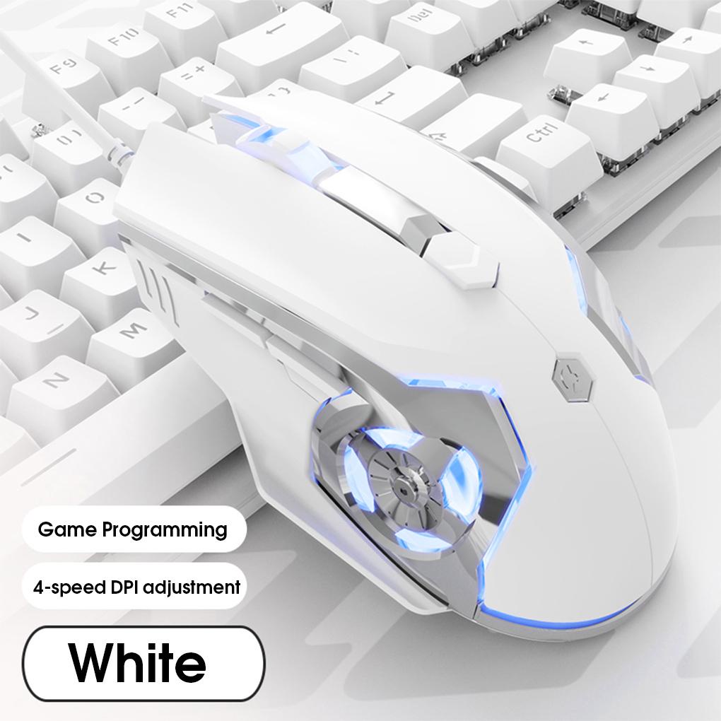 Chuột Quang Chơi Game Có Dây USB DPI Có Thể Điều Chỉnh Chính Xác Dùng Làm Quà Tặng Cho Người Lớn