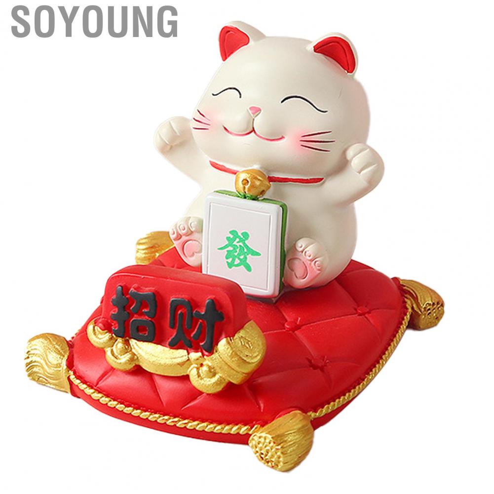 Soyoung Car Interior Lucky  Ornament Smartphone Stand Cute Handsfree Functional Decorative for Dashboard