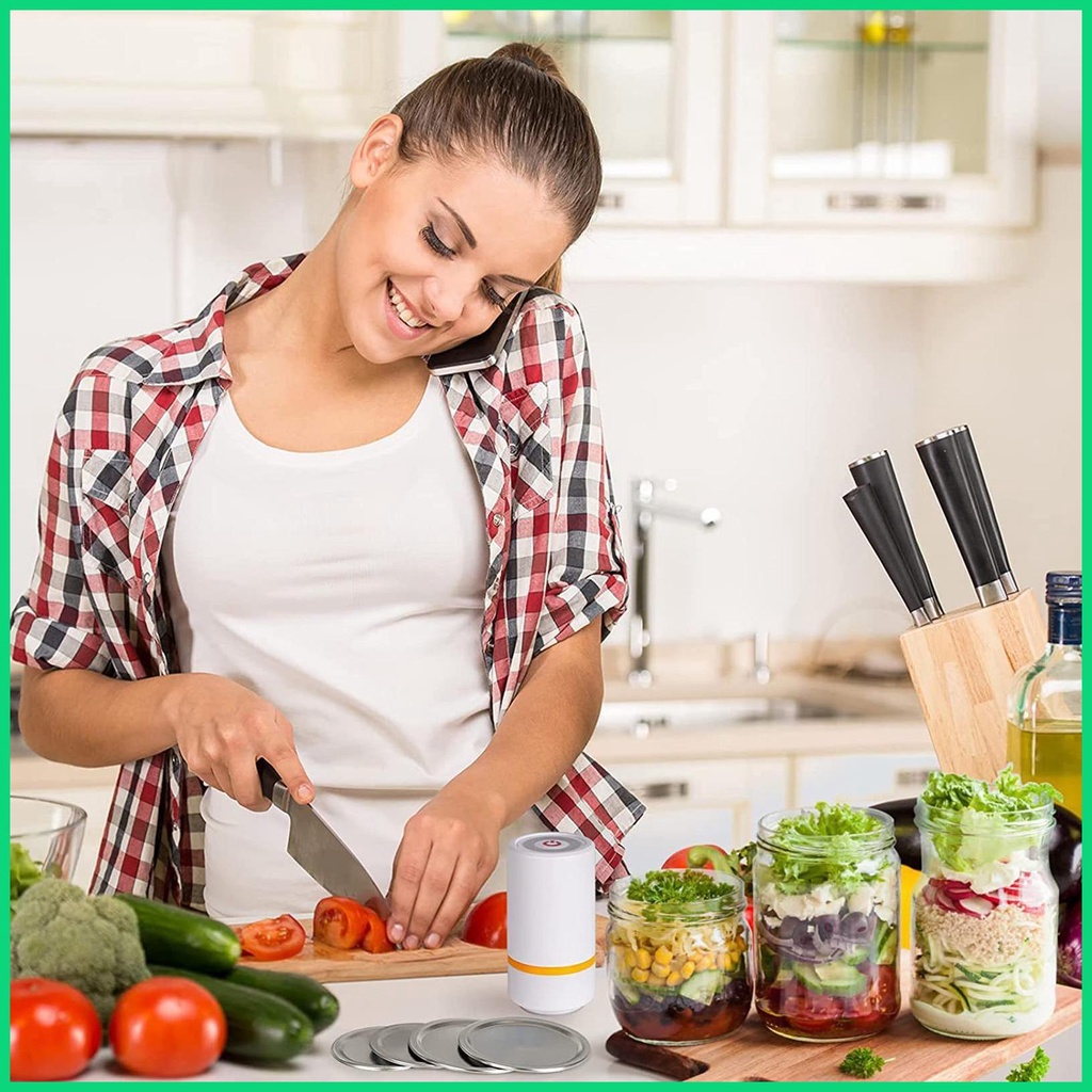 Máy Hút Chân Không Niêm Phong Hộp Gia Vị Bằng Điện Cho jiwvn