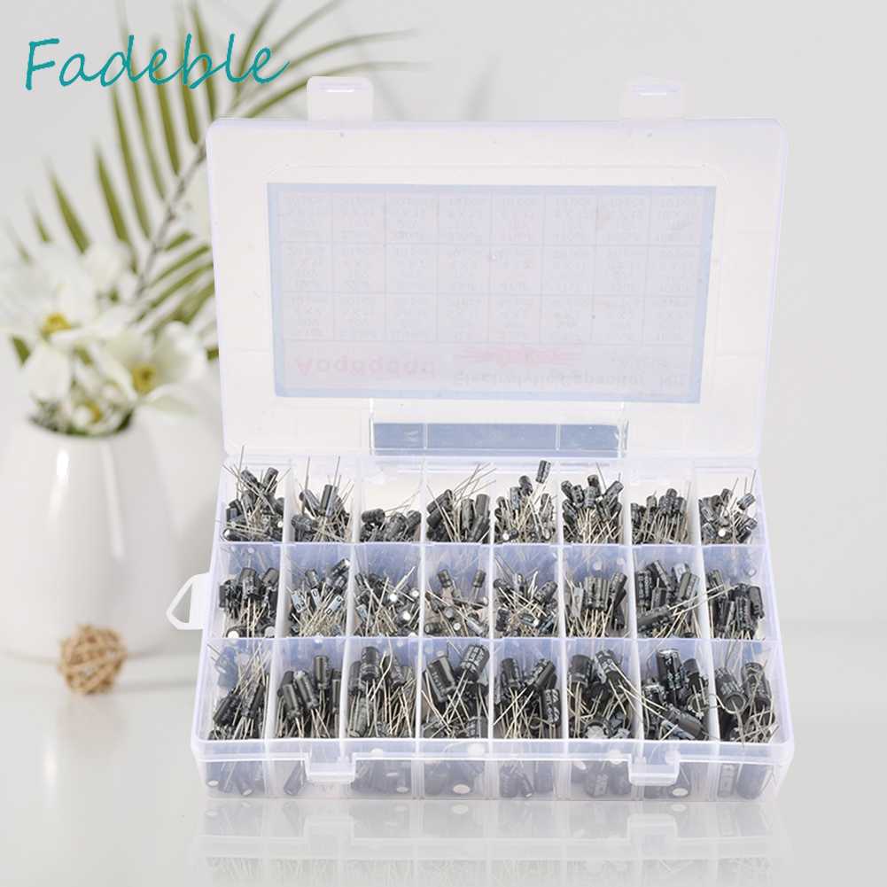 Set 630 Tụ Điện Kim Loại 24Values 0.1uF 1000uF Chuyên Dụng