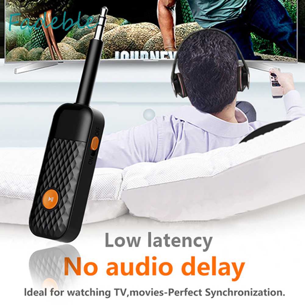 Bộ Thu Tín Hiệu Bluetooth 5.2 Không Dây 3.5MM Cho Tai Nghe / TV