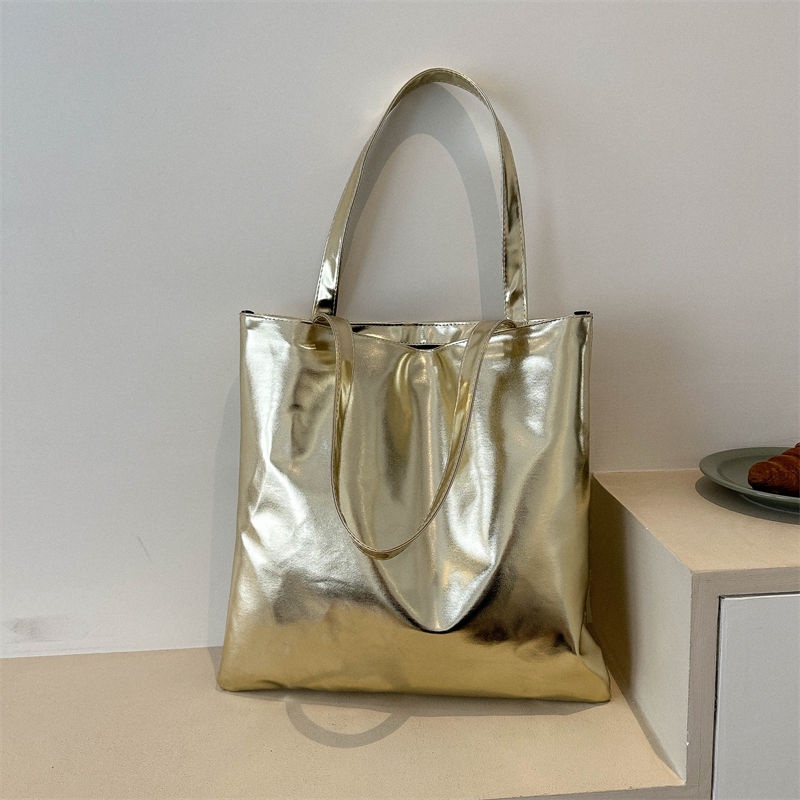 Ins Túi Tote Sức Chứa Lớn Đơn Giản Thời Trang Phổ Biến Cao Cấp @