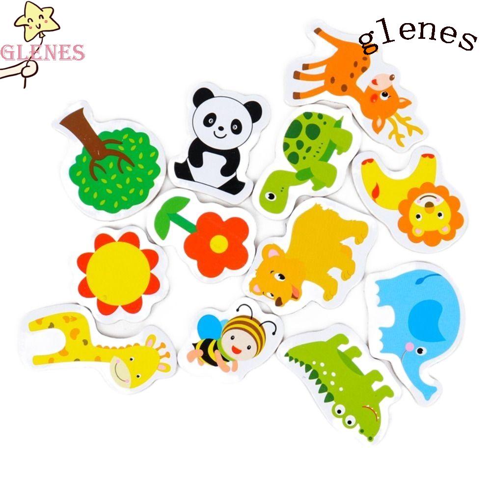 Gleles Miếng Dán Tủ Lạnh Trang Trí Nội Thất Hình Động Vật Biển 3D Dễ Thương