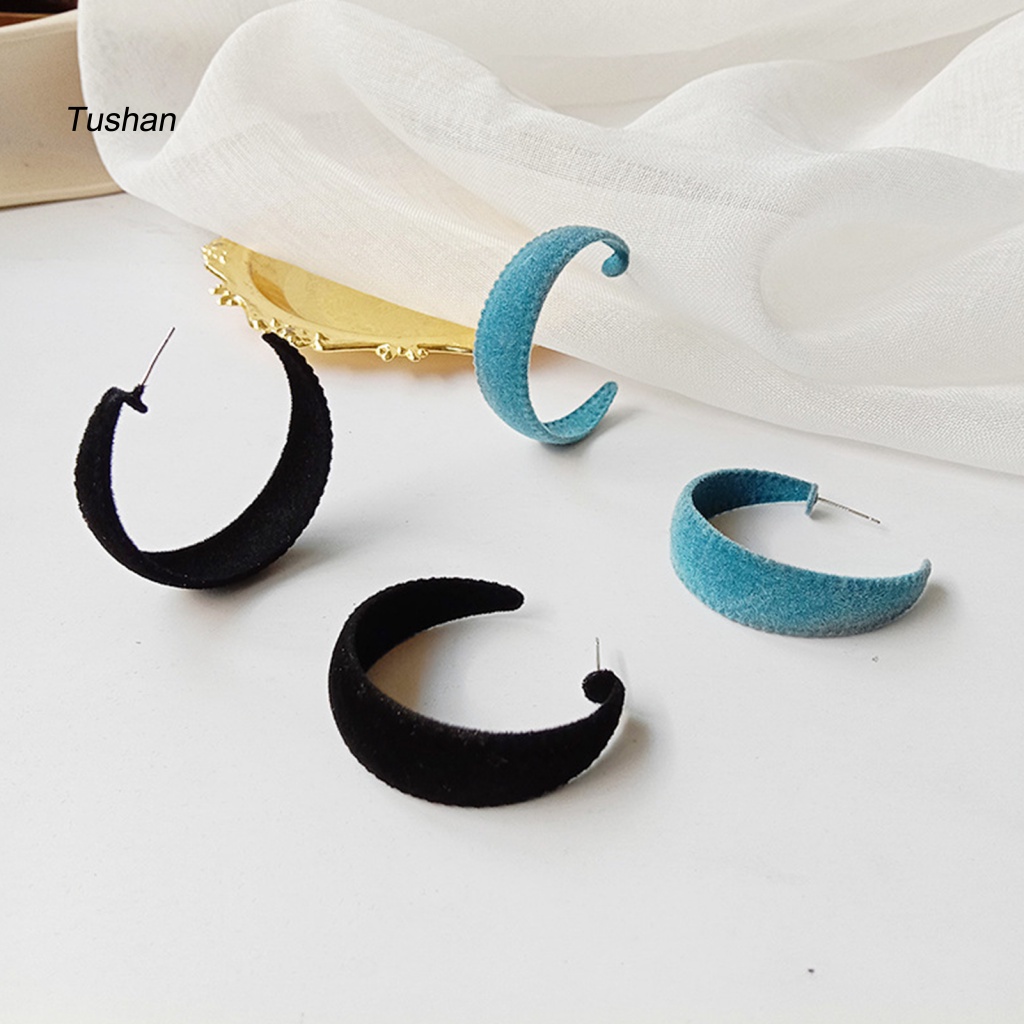 Đôi Khuyên Tai Vòng Phong Cách Vintage Thời Trang Cho Nữ