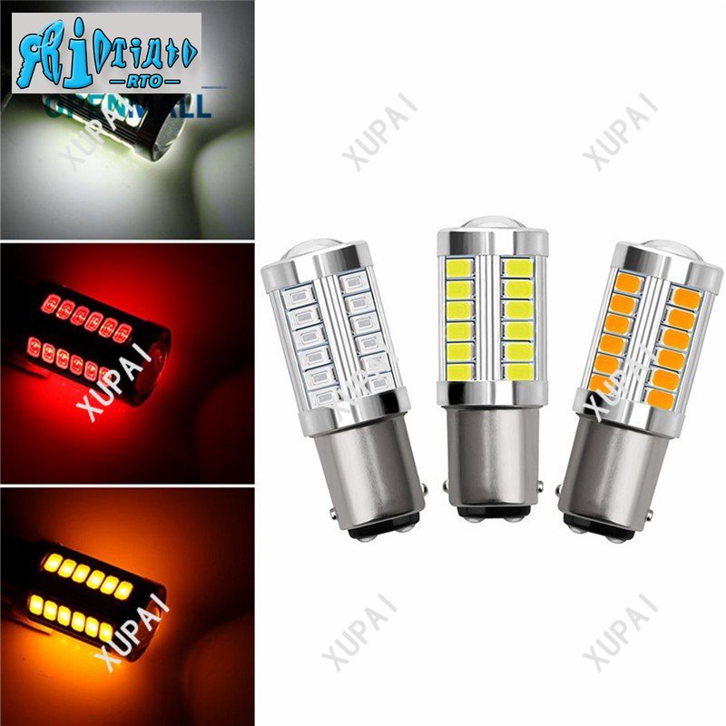 Đèn led Tín Hiệu Phanh / Xi Nhan 33 SMD RTO 1156 / 1157 P21W P21W Chuyên Dụng Cho Xe Hơi / Xe Máy