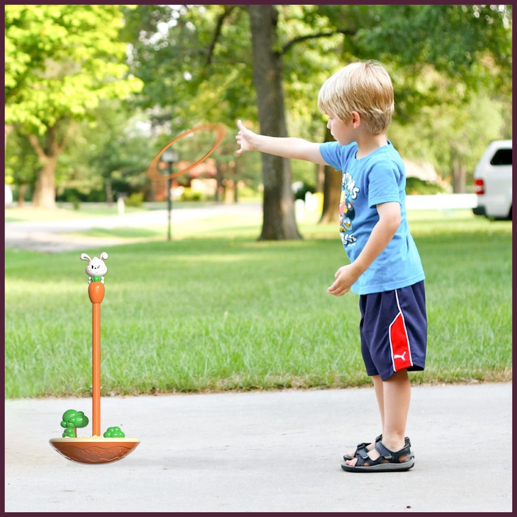 Nhẫn Hình Động Vật Đáng Yêu Với 9 Vòng Khung Gầm Có Khảm Đá Trang Trí Trong Nhà / Ngoài Trời / Tiệc Halloween