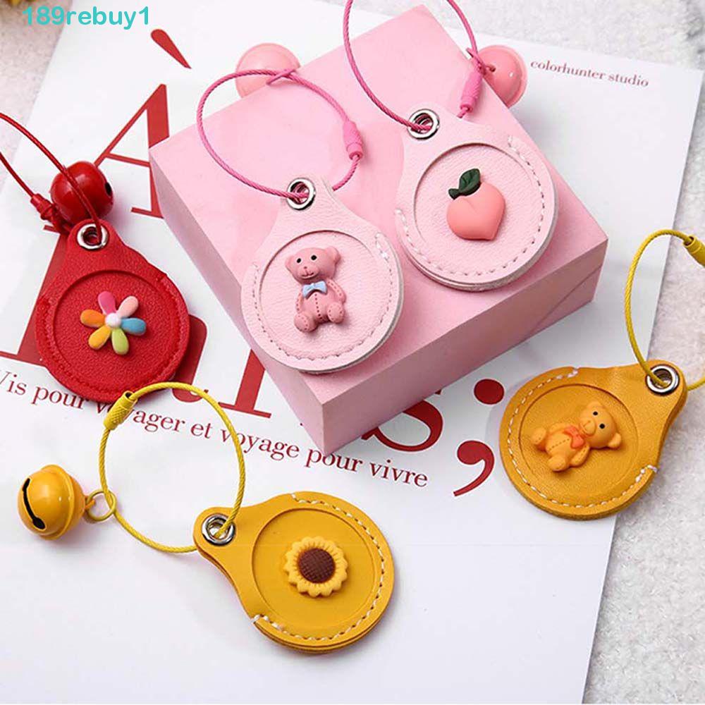 Rebuy1 Ví Đựng Thẻ Mini Bằng Da PU Hình Giọt Nước Cá Tính