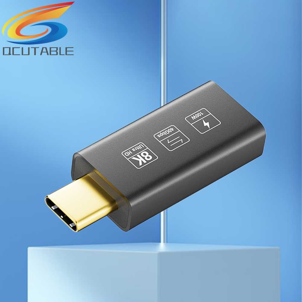Đầu Chuyển Đổi Type C 8K HD Type-C Sang Ổ Cắm 60hz Chuyên Dụng Cho Máy Tính / Laptop