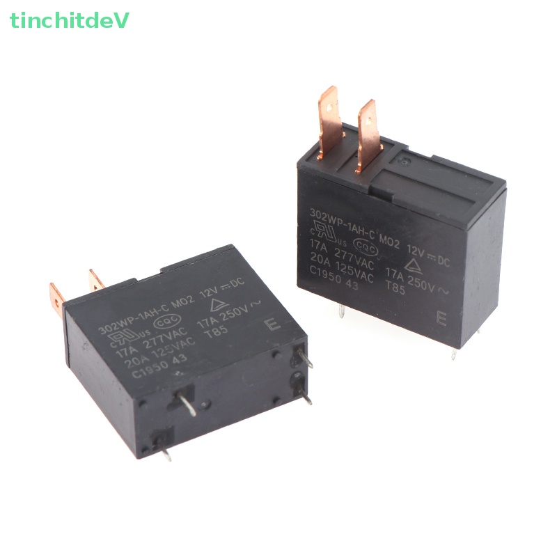 Set 2 Rơ Le 12V 302WP-1AH-C M02 12VDC 4Pin Chuyên Dụng Cho Lò Vi Sóng
