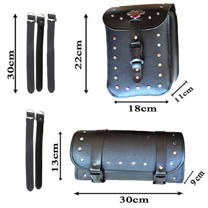 Túi lưu trữ túi đựng đồ bên xe máy túi trước túi bên hộp đựng đồ không thấm nước túi trước xe điện pin xe phía trước túi đựng đồ phía sau retro