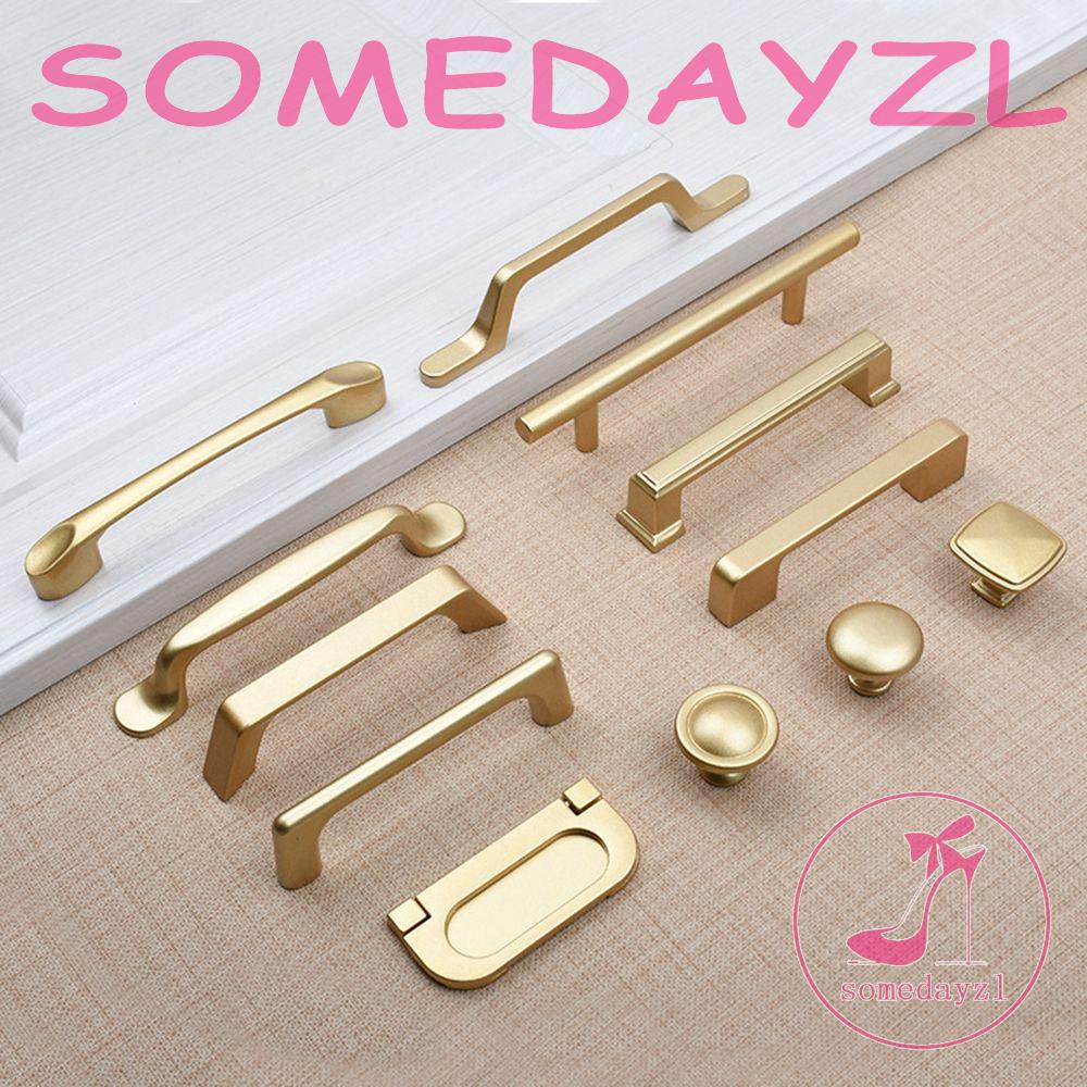 Tay Nắm Cửa Tủ Bếp Hình Vuông / Chữ U Màu Trơn Phong Cách Châu Âu Thời Trang